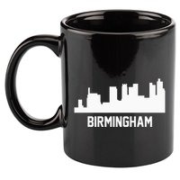 Birmingham Alabama Skyline Cityscape 11oz C Handle Ceramic Mug