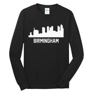 Birmingham Alabama Skyline Cityscape Tall Long Sleeve T-Shirt