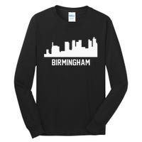 Birmingham Alabama Skyline Cityscape Tall Long Sleeve T-Shirt