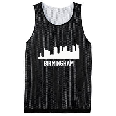 Birmingham Alabama Skyline Cityscape Mesh Reversible Basketball Jersey Tank