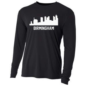 Birmingham Alabama Skyline Cityscape Cooling Performance Long Sleeve Crew