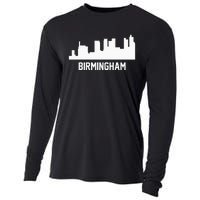 Birmingham Alabama Skyline Cityscape Cooling Performance Long Sleeve Crew