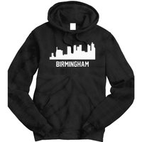 Birmingham Alabama Skyline Cityscape Tie Dye Hoodie