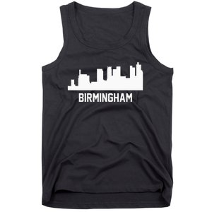 Birmingham Alabama Skyline Cityscape Tank Top