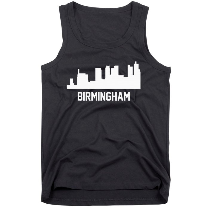 Birmingham Alabama Skyline Cityscape Tank Top