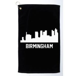 Birmingham Alabama Skyline Cityscape Platinum Collection Golf Towel