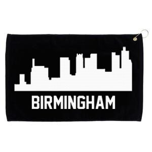 Birmingham Alabama Skyline Cityscape Grommeted Golf Towel