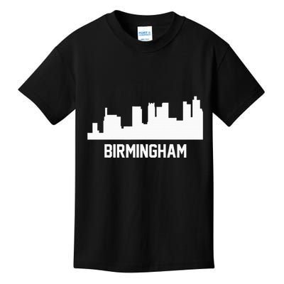 Birmingham Alabama Skyline Cityscape Kids T-Shirt