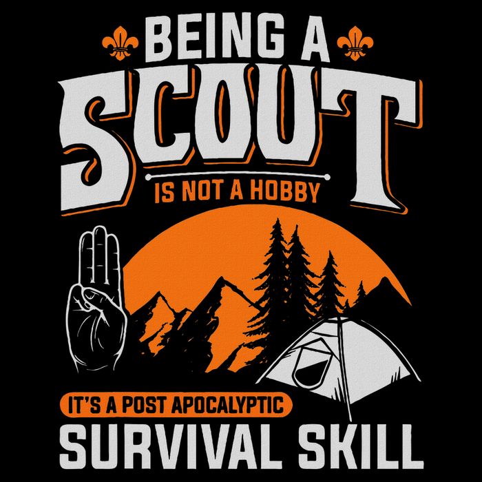 Being A Scout Is Not A Hobby & Scouts Mousepad