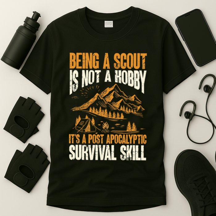 Being A Scout ItS A Post Apocalyptic Survival Skill T-Shirt