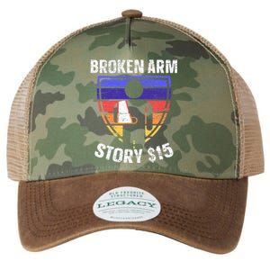 Broken Arm Story Injury Recovery Rehab Injured Hand Legacy Tie Dye Trucker Hat