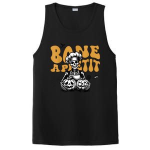 Bone Appetit Skeleton Chef Halloween PosiCharge Competitor Tank