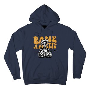 Bone Appetit Skeleton Chef Halloween Hoodie