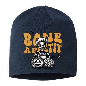 Bone Appetit Skeleton Chef Halloween Sustainable Beanie