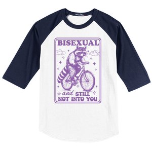 Bisexual And Still Not Into You Bi Pride Subtle Bisexual Baseball Sleeve Shirt