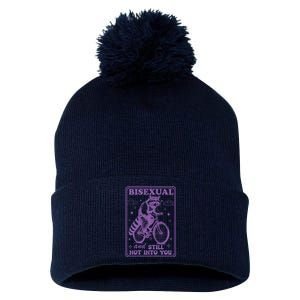 Bisexual And Still Not Into You Bi Pride Subtle Bisexual Pom Pom 12in Knit Beanie