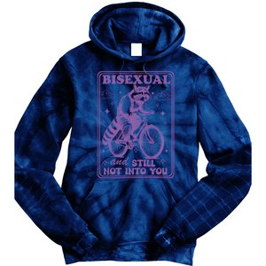 Bisexual And Still Not Into You Bi Pride Subtle Bisexual Tie Dye Hoodie