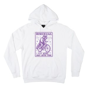 Bisexual And Still Not Into You Bi Pride Subtle Bisexual Hoodie