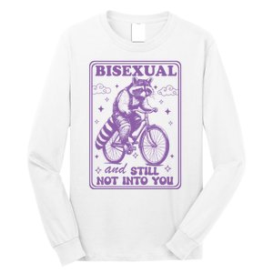 Bisexual And Still Not Into You Bi Pride Subtle Bisexual Long Sleeve Shirt