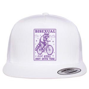 Bisexual And Still Not Into You Bi Pride Subtle Bisexual Flat Bill Trucker Hat