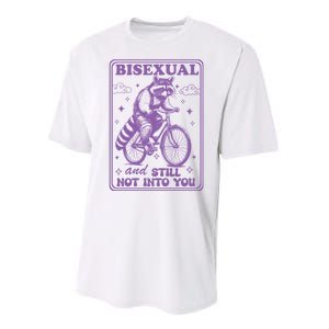 Bisexual And Still Not Into You Bi Pride Subtle Bisexual Performance Sprint T-Shirt