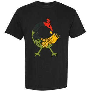 Bird Adinkra Symbol Ghana Sankofa Black History Garment-Dyed Heavyweight T-Shirt