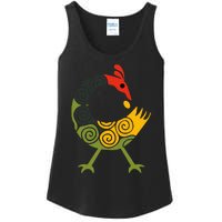 Bird Adinkra Symbol Ghana Sankofa Black History Ladies Essential Tank