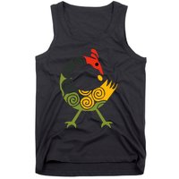 Bird Adinkra Symbol Ghana Sankofa Black History Tank Top