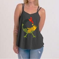 Bird Adinkra Symbol Ghana Sankofa Black History Women's Strappy Tank