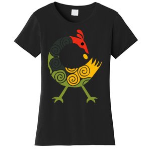 Bird Adinkra Symbol Ghana Sankofa Black History Women's T-Shirt