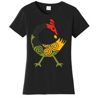 Bird Adinkra Symbol Ghana Sankofa Black History Women's T-Shirt