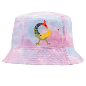 Bird Adinkra Symbol Ghana Sankofa Black History Tie-Dyed Bucket Hat