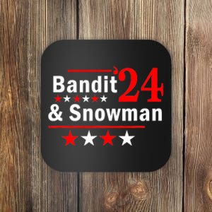 Bandit And Snowman 2024 Election Coaster