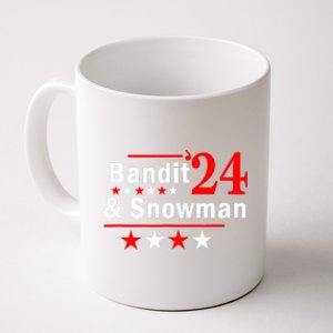 Bandit And Snowman 2024 Election Coffee Mug