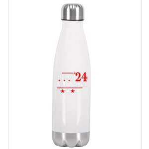 Bandit And Snowman 2024 Election Stainless Steel Insulated Water Bottle