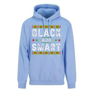 Black And Smart Juneteenth Black History Month Unisex Surf Hoodie