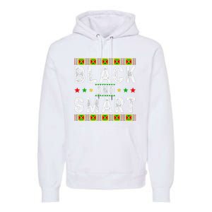 Black And Smart Juneteenth Black History Month Premium Hoodie