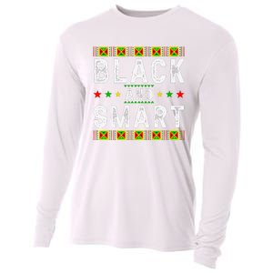 Black And Smart Juneteenth Black History Month Cooling Performance Long Sleeve Crew