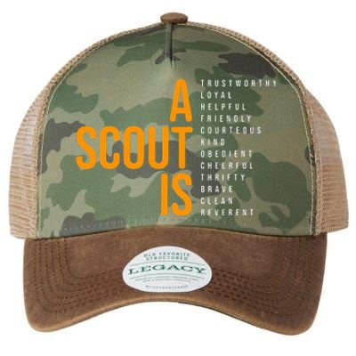 Bsa A Scout Is Legacy Tie Dye Trucker Hat