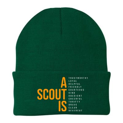 Bsa A Scout Is Knit Cap Winter Beanie