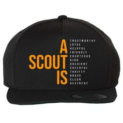 Bsa A Scout Is Wool Snapback Cap