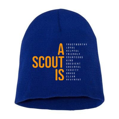 Bsa A Scout Is Short Acrylic Beanie