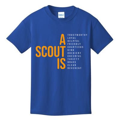 Bsa A Scout Is Kids T-Shirt