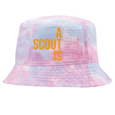 Bsa A Scout Is Tie-Dyed Bucket Hat