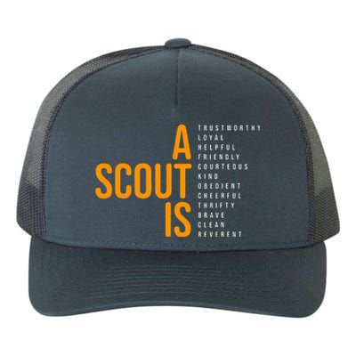 Bsa A Scout Is Yupoong Adult 5-Panel Trucker Hat