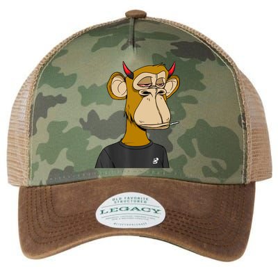 Bitcoin Ape Stoned Legacy Tie Dye Trucker Hat