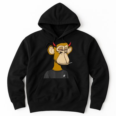 Bitcoin Ape Stoned Hoodie
