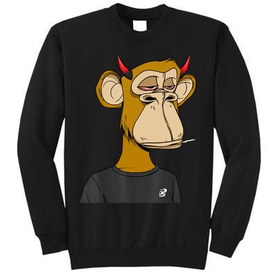 Bitcoin Ape Stoned Sweatshirt