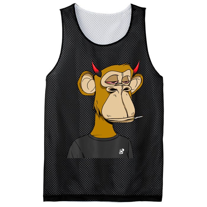 Bitcoin Ape Stoned Mesh Reversible Basketball Jersey Tank