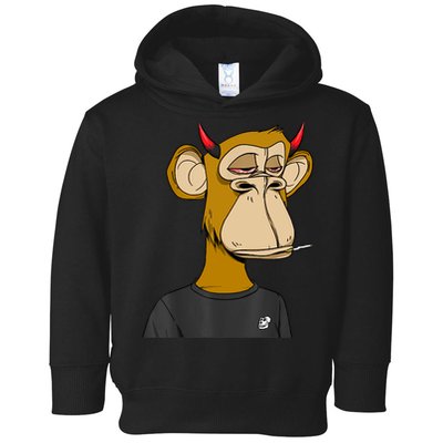 Bitcoin Ape Stoned Toddler Hoodie